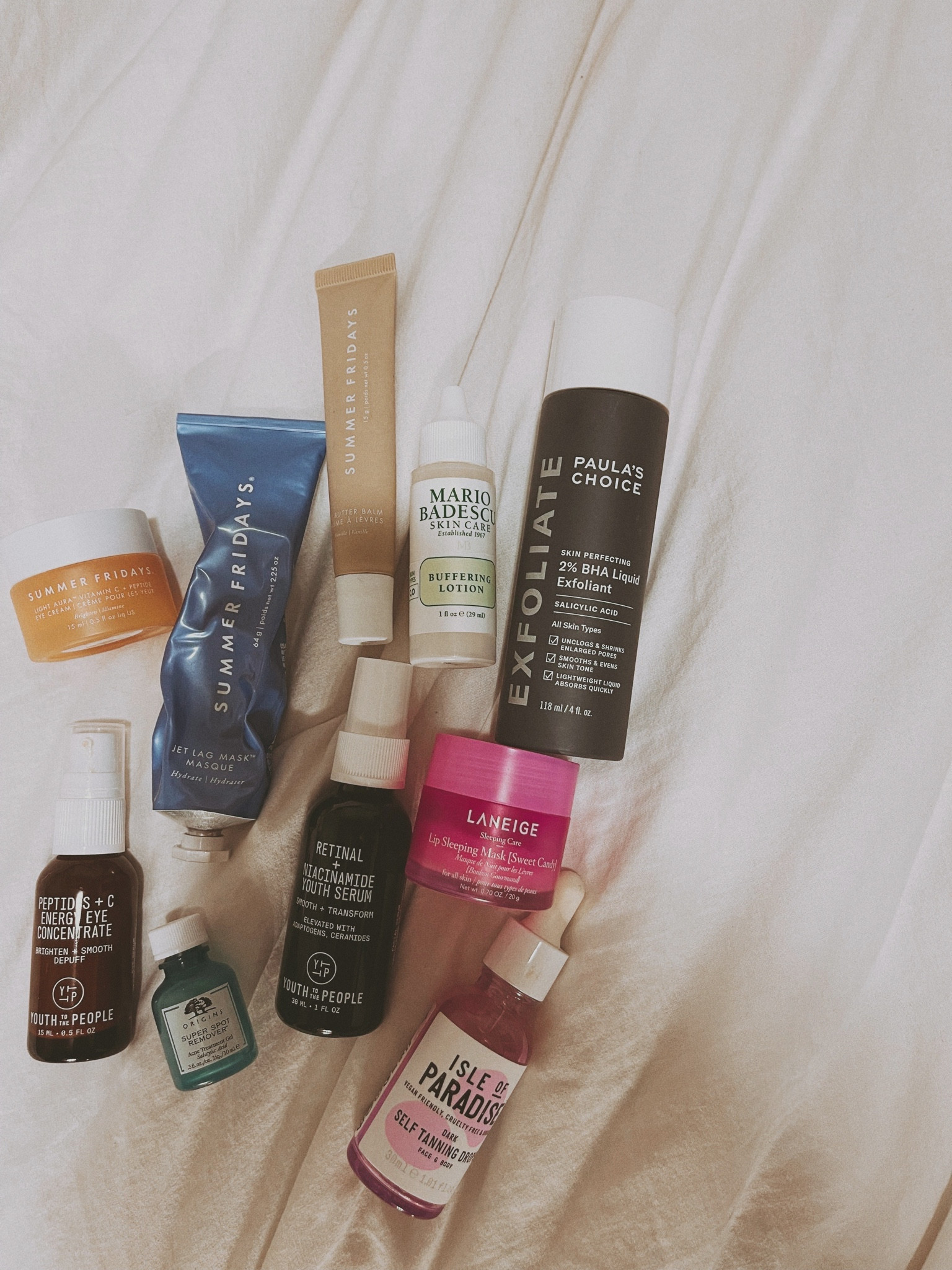Sephora sale favorites
Skincare self tan
Glowy skincare routine 
Summer fridays youth to the people Laneige lip butter mask 
Acne spot treatment


#LTKbeauty #LTKBeautySale