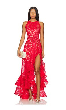 Bronx and Banco x REVOLVE Sicilia Midi Dress in Red from Revolve.com | Revolve Clothing (Global)