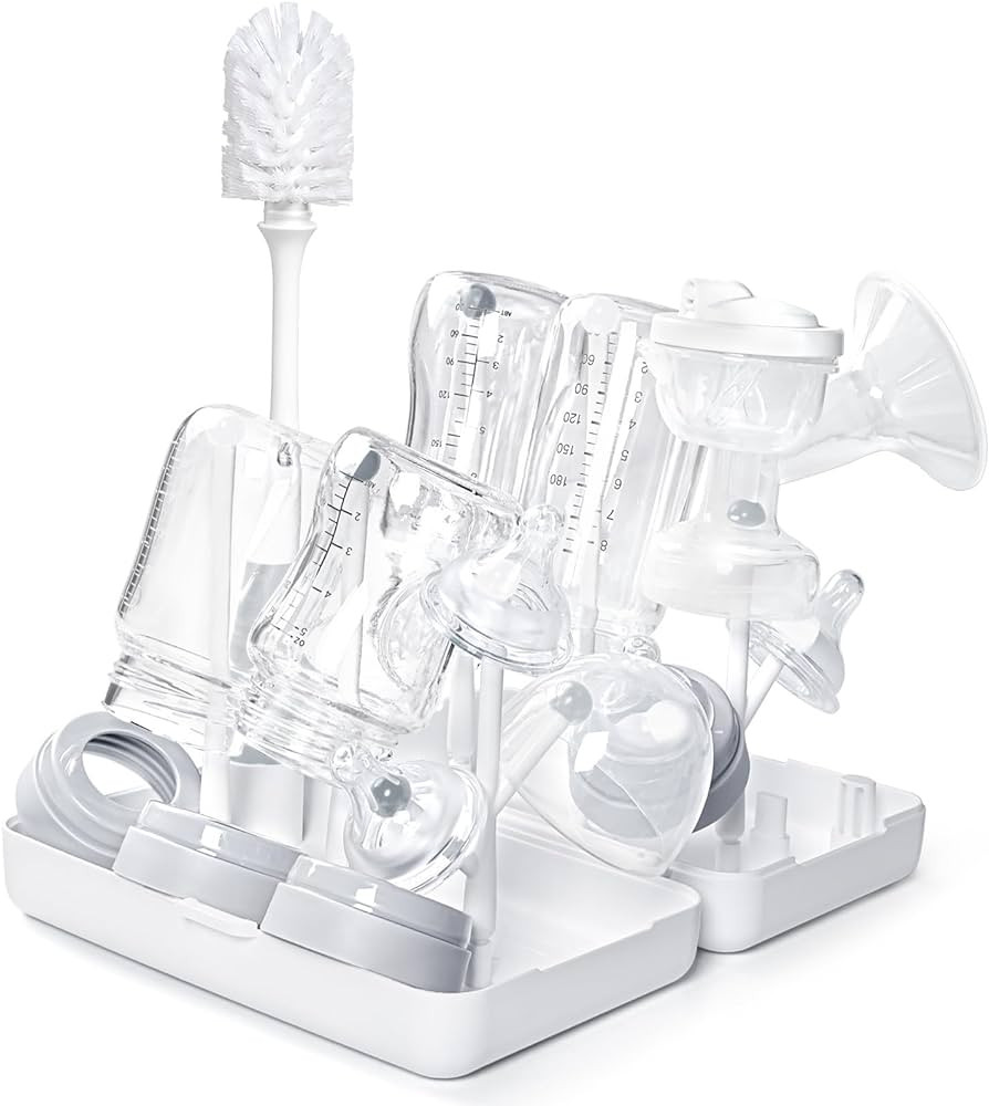Termichy Travel Baby Bottle Drying Rack, Compact Size with Large Capacity for Working Mom, Visit ... | Amazon (US)