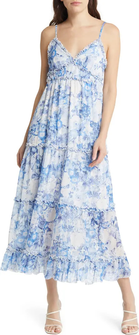 Ruffle Midi Dress | Nordstrom