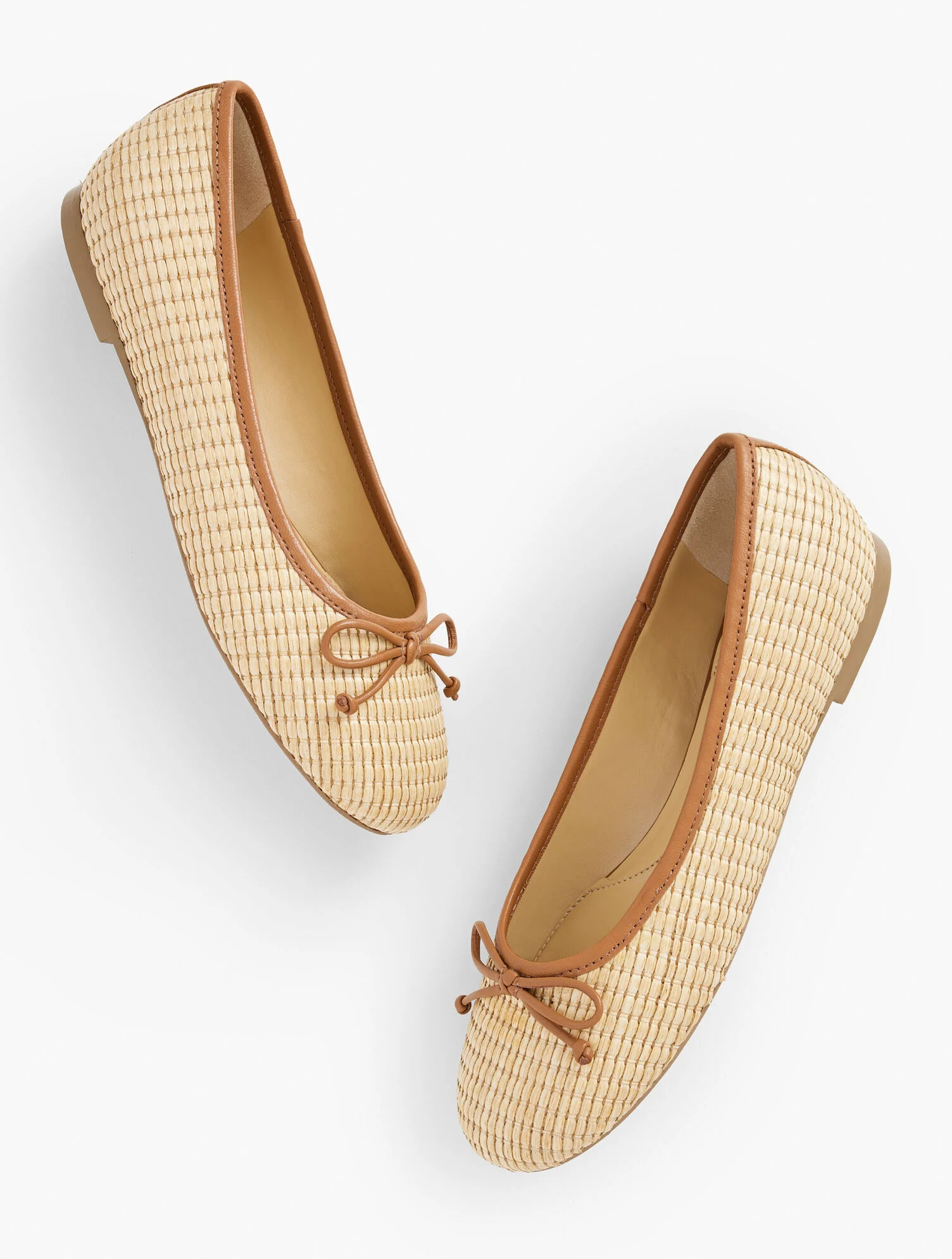 Blair Raffia Ballet Flats | Talbots