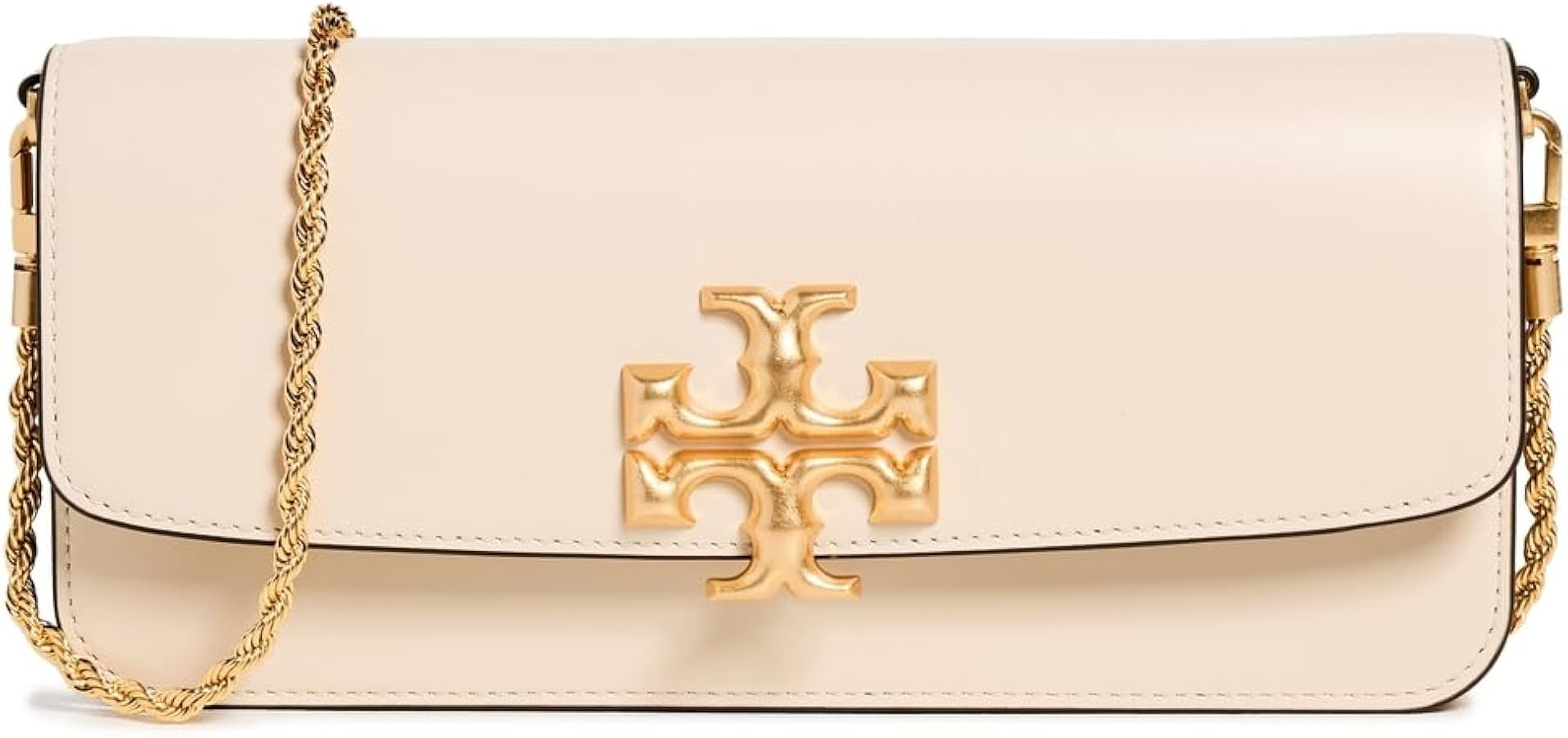 Tory Burch Women's Eleanor Clutch, New Cream, Off White, One Size: Handbags: Amazon.com | Amazon (US)
