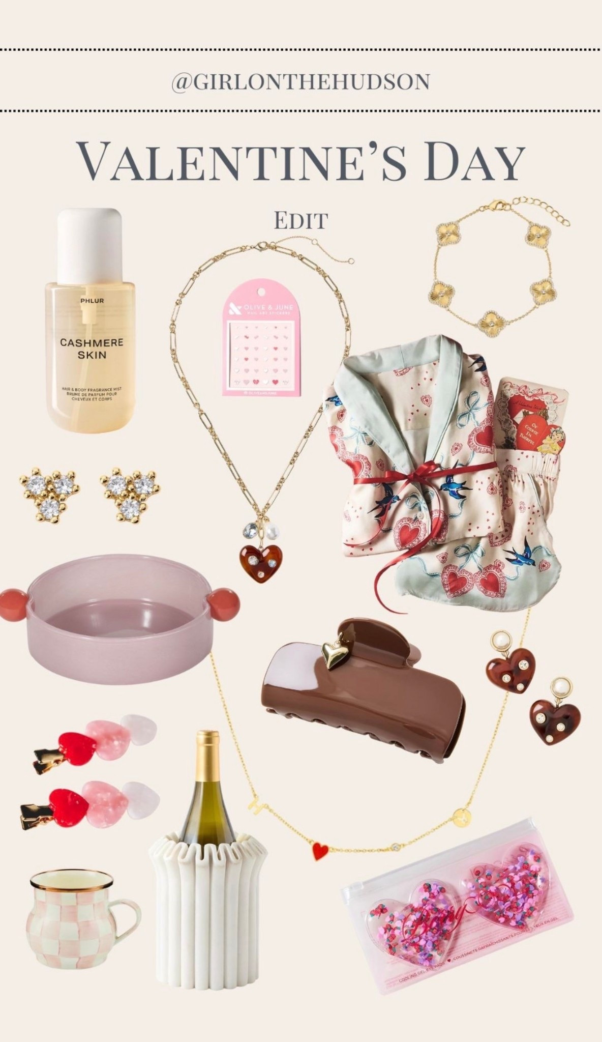 Valentine’s Day edit! Favorite finds that I’m loving right now ❤️ cozy valentines pajama, self care products, hair accessories and jewelry to treat yourself with! 

#LTKmomlife #LTKselfcare #LTKValentine