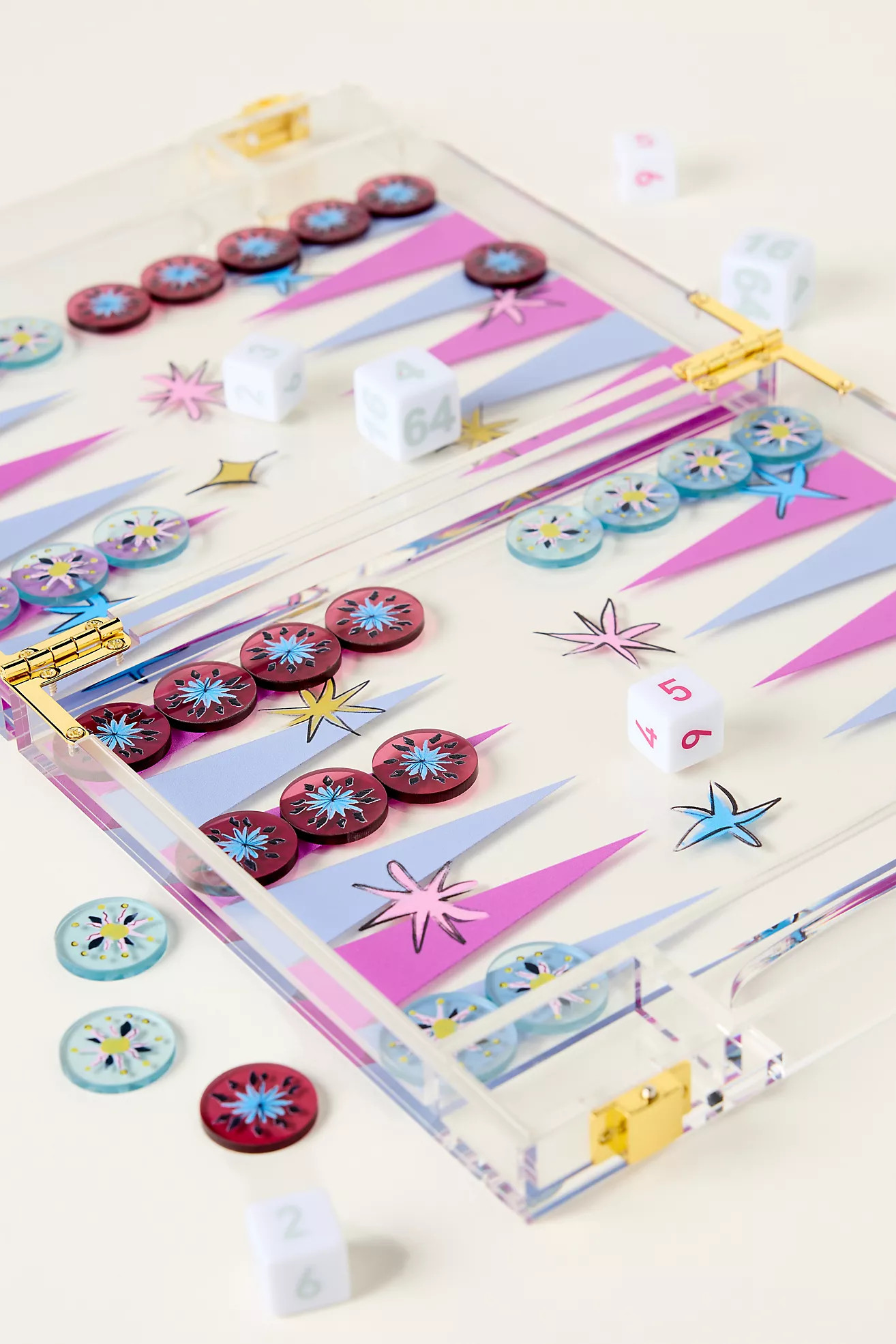 Acrylic Print Backgammon | Anthropologie (US)