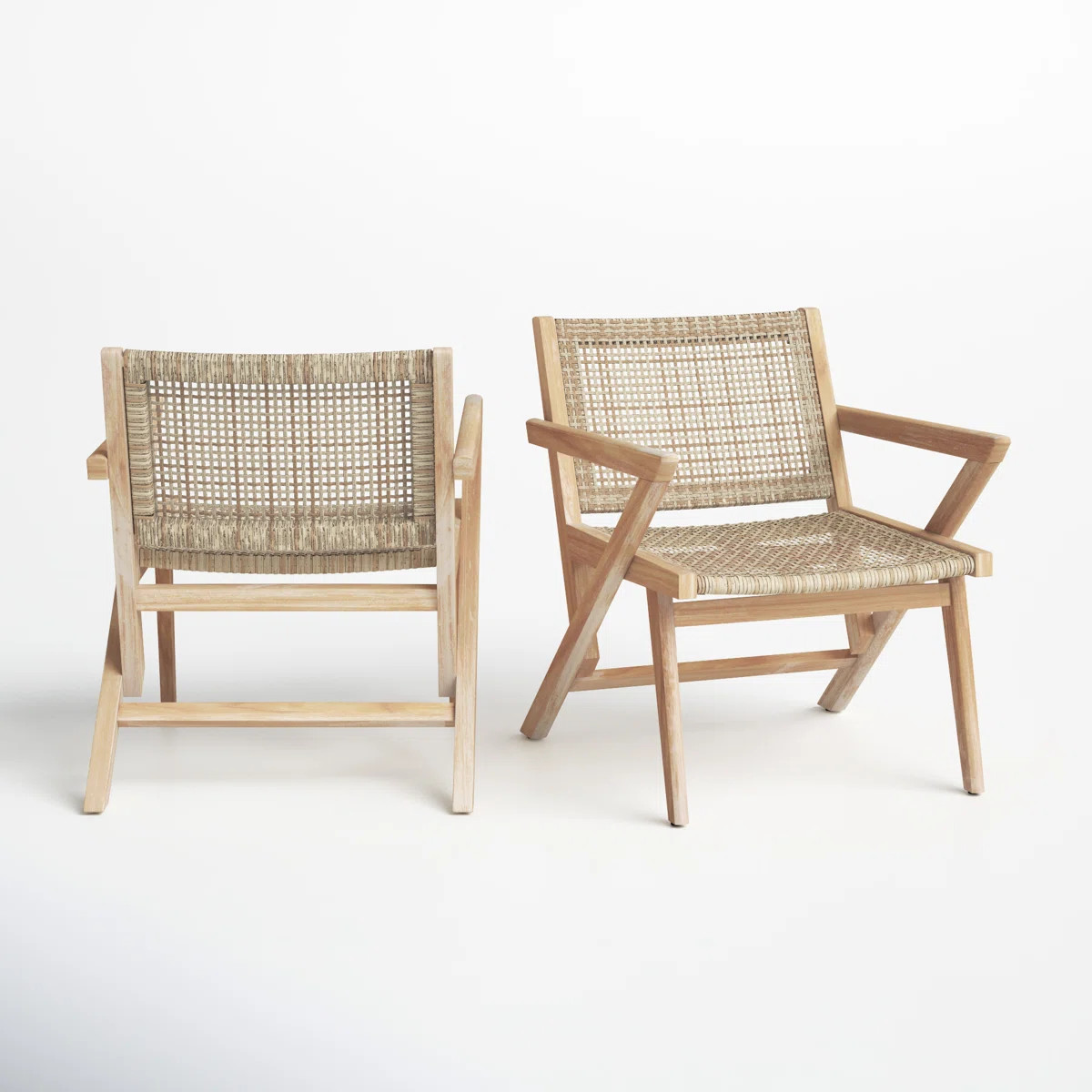 Firenze Acacia Outdoor Lounge Chairs | Wayfair North America
