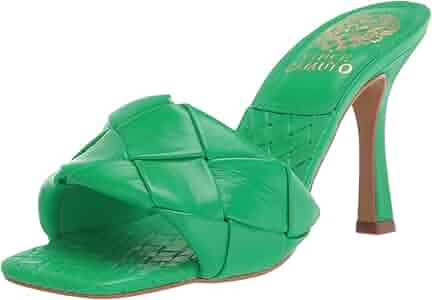 Amazon.com | Vince Camuto womens Brelanie Heeled Sandal, Barn Brown, 5 US | Heeled Sandals | Amazon (US)