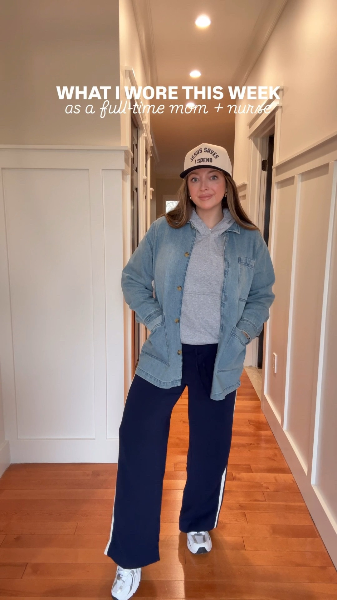 What I wore this week as a full-time mom and nurse 🫶🏼📆🧢💖👟

#LTKmomlife #LTKdayinmylife #LTKootd