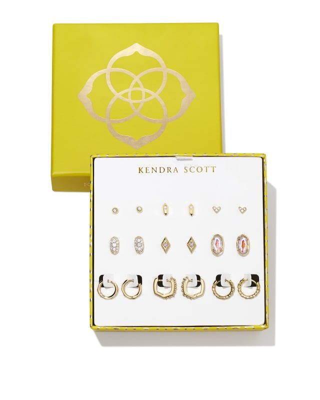 Earring Gift Set of 9 in Gold | Kendra Scott