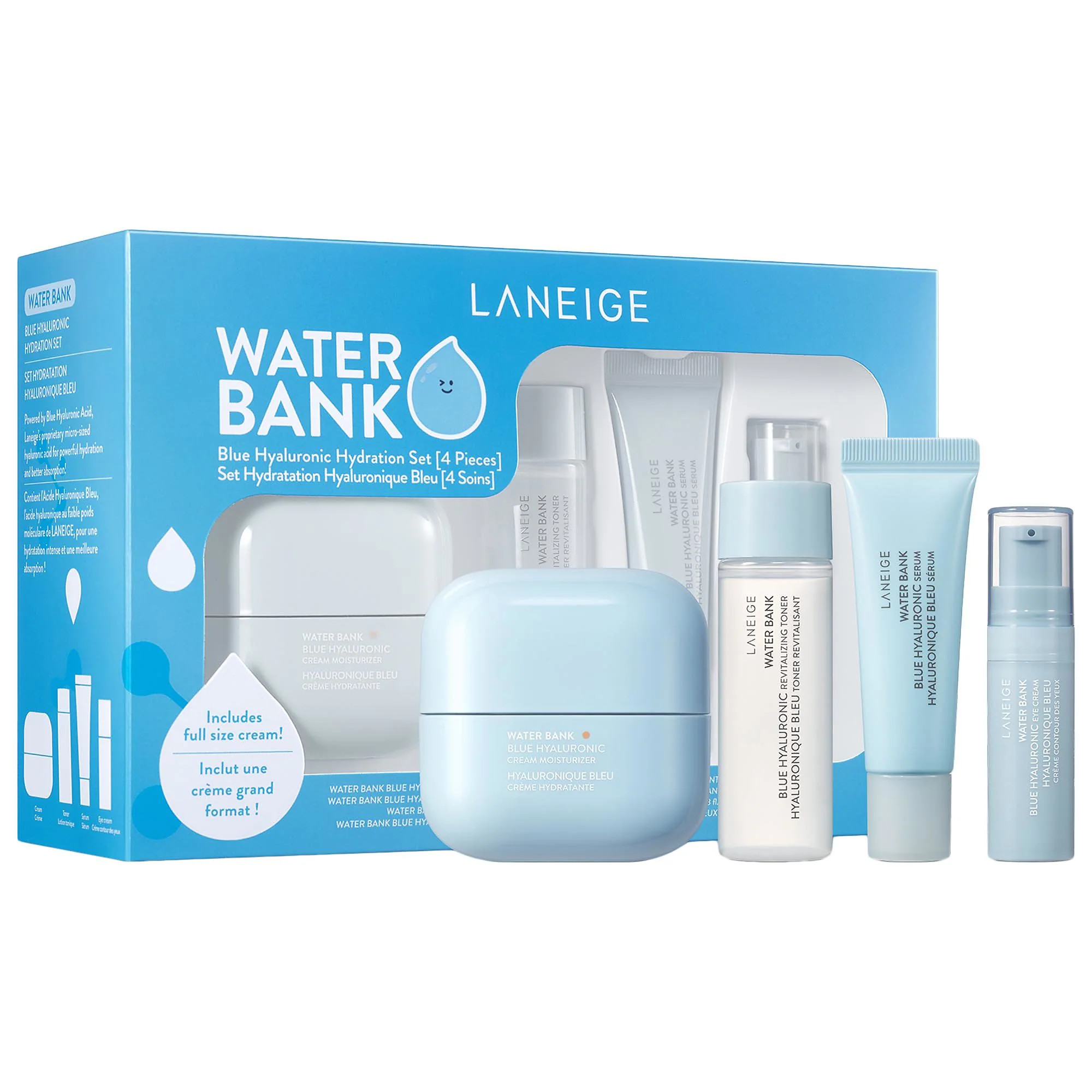 LANEIGE Water Bank Blue Hyaluronic Hydration Set | Sephora (US)