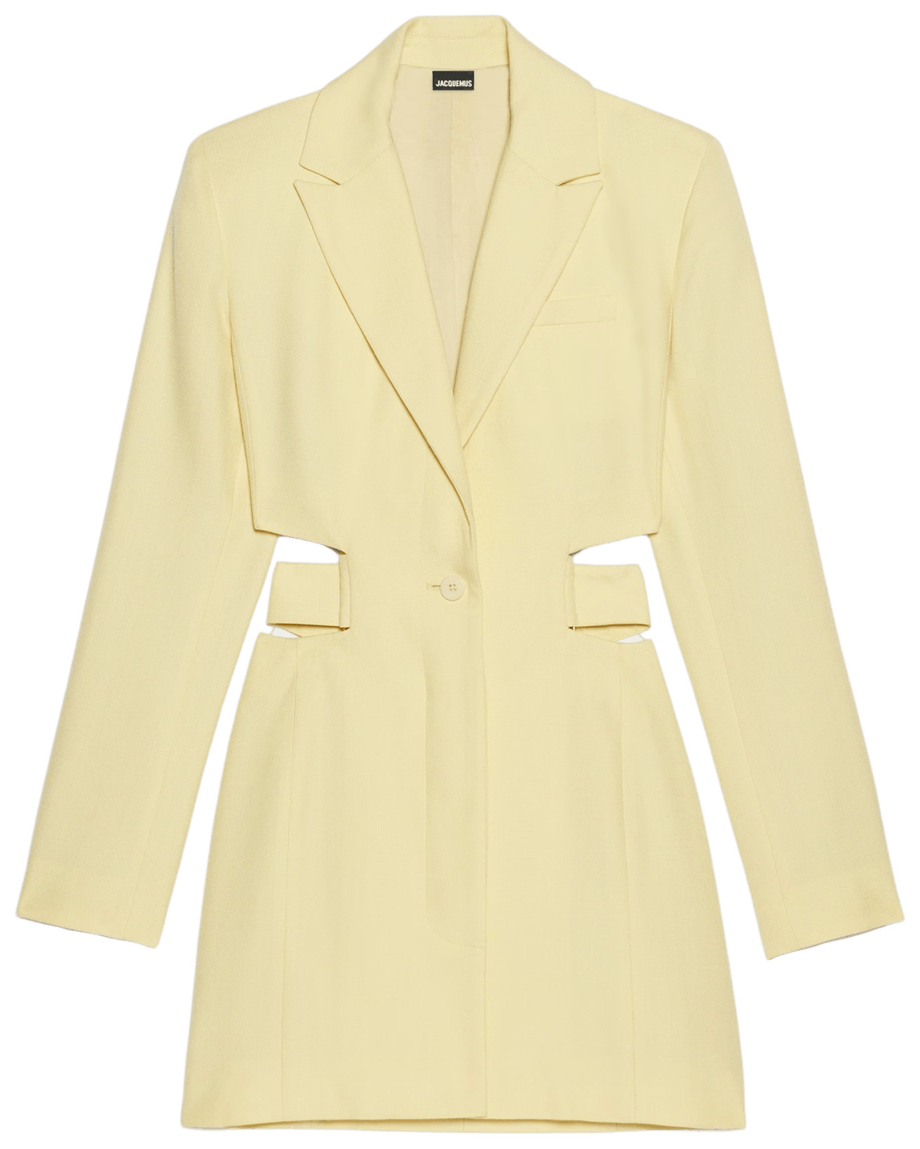 Jacquemus La Robe Bari 'Pale Yellow' | GOAT