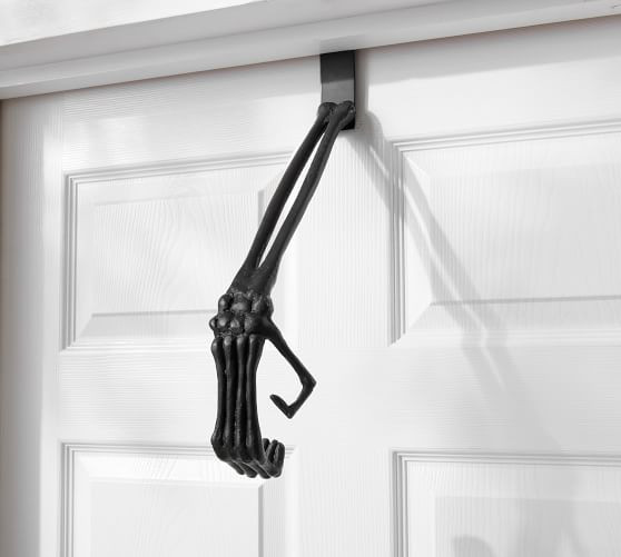 Skeleton Hand Wreath Holder | Pottery Barn (US)