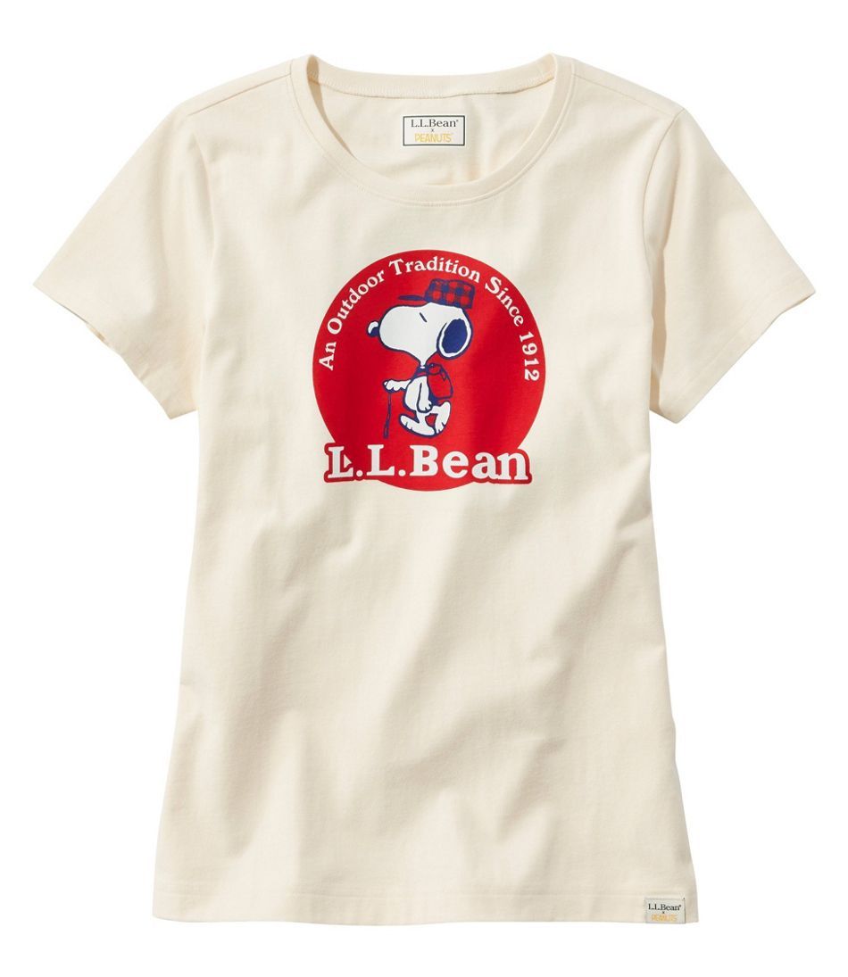 Women's L.L.Bean x Peanuts Short-Sleeve T-Shirt | L.L. Bean