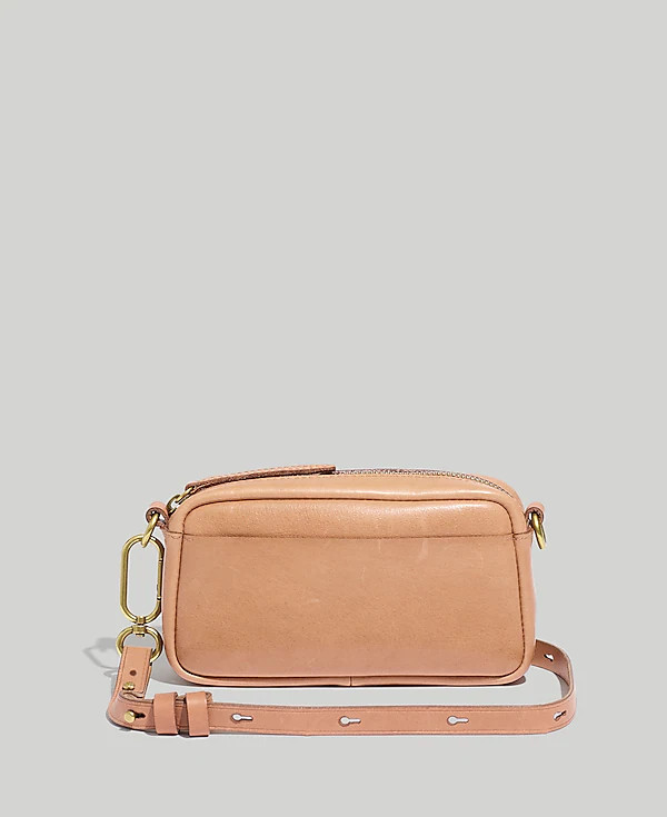 The Leather Carabiner Mini Crossbody Bag | Madewell | Madewell