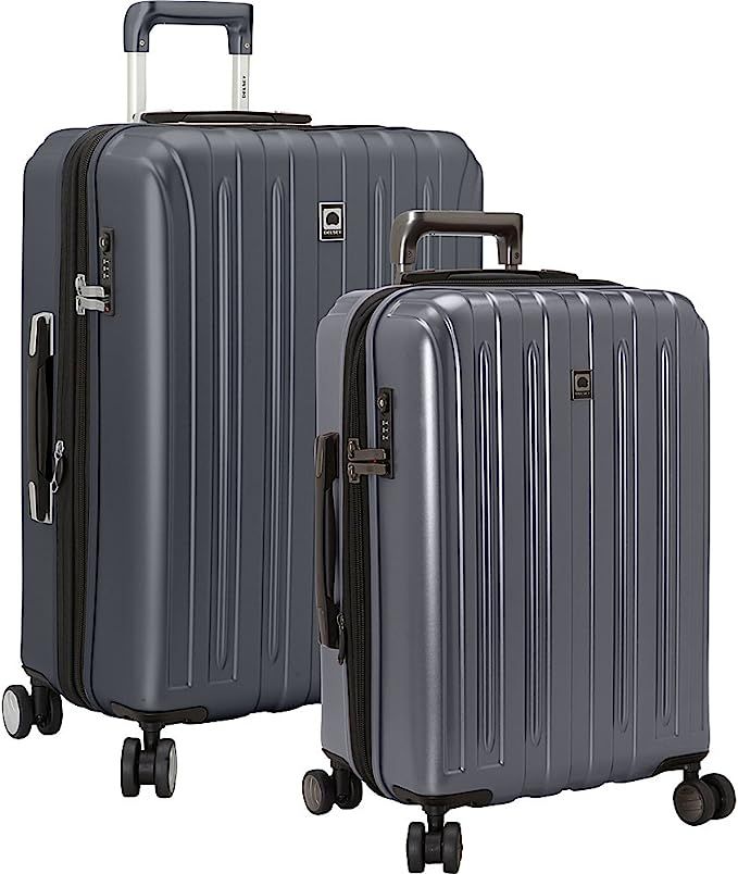 DELSEY Paris Titanium Hardside Expandable Luggage with Spinner Wheels, Graphite, 2-Piece Set (21/... | Amazon (US)