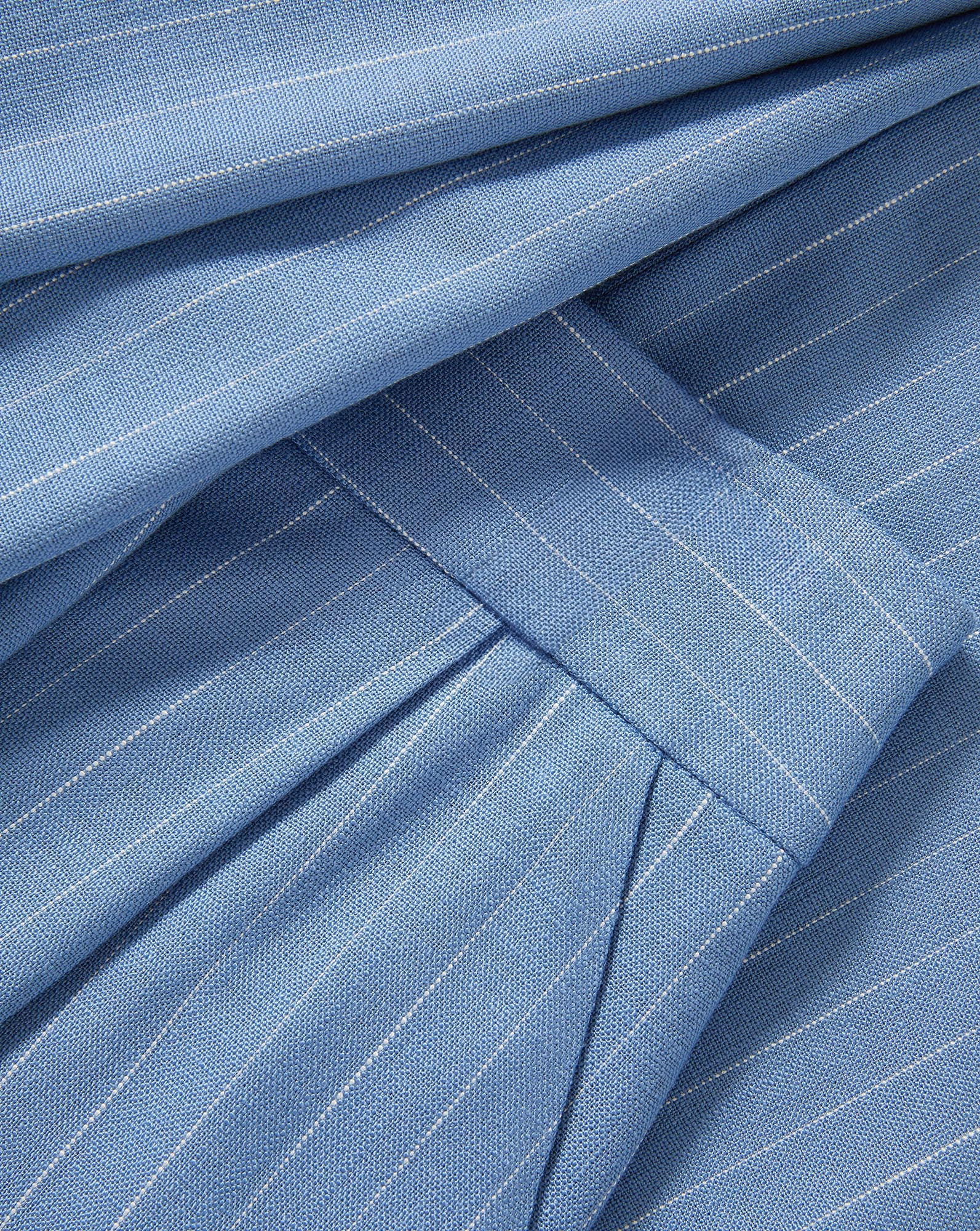 Heyser Wide-Leg Pant in Blue Jay/Dove White | Veronica Beard | Veronica Beard