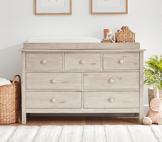 Kendall Extra-Wide Nursery Dresser & Topper Set | Pottery Barn Kids