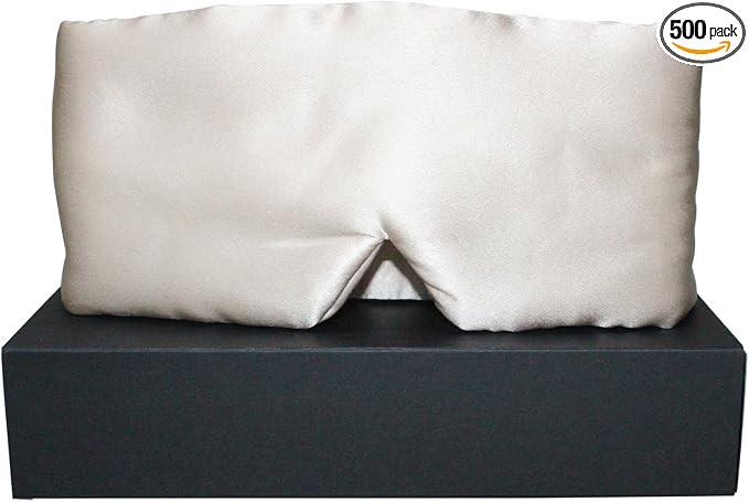 100% Mulberry Silk Eye Mask Blackout Sleeping Eye Cover for Night Sleep and Travel Nap,Soft Adjus... | Amazon (US)