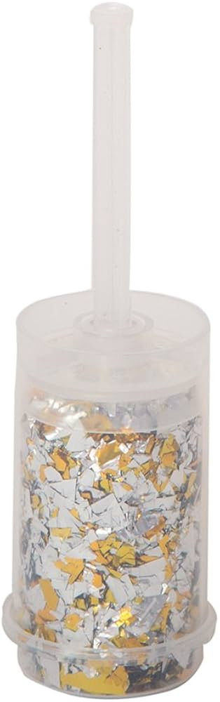 Gold & Silver Foil Confetti Push Popper - 1 Pc. - Perfect for Birthdays, Graduations, Gender Reve... | Amazon (US)
