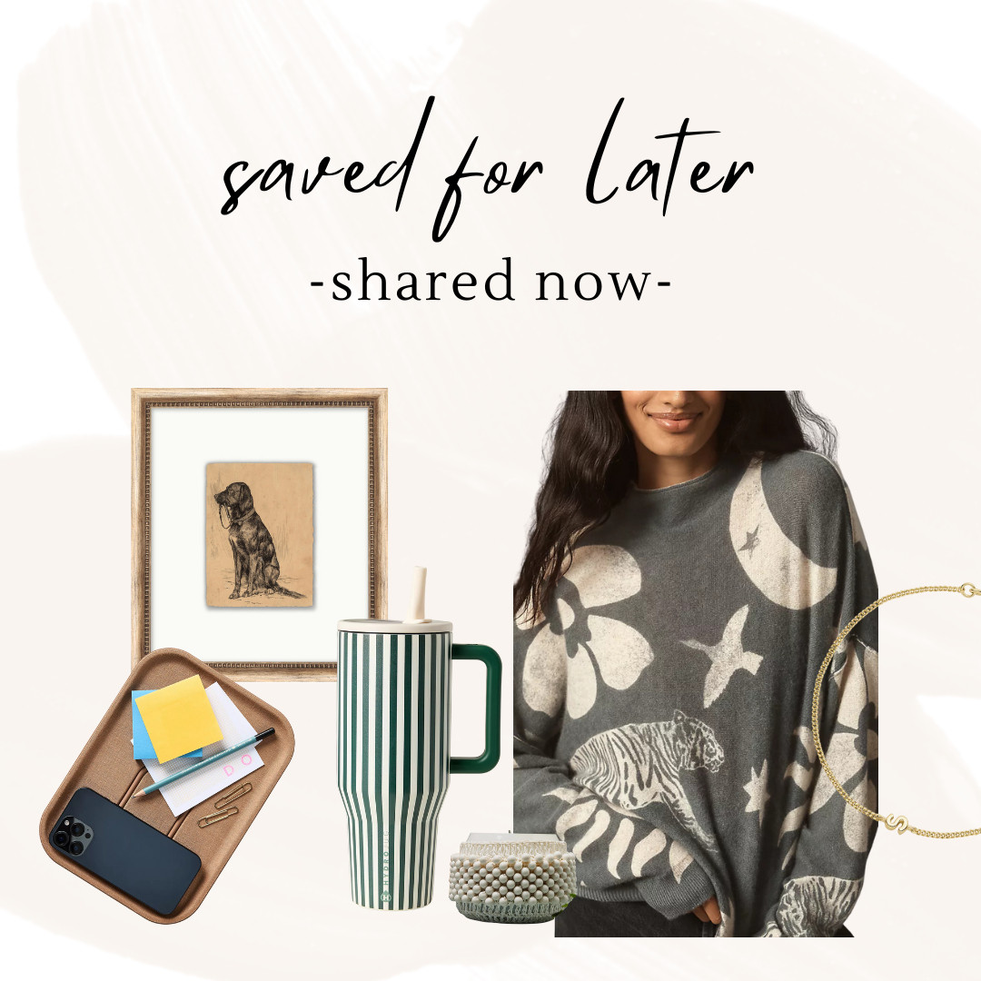 A few saved favorites — a little cozy, a little curated. Just sharing what’s been catching my eye lately. #LTKhome #LTKstyle #SavedForLater 

 