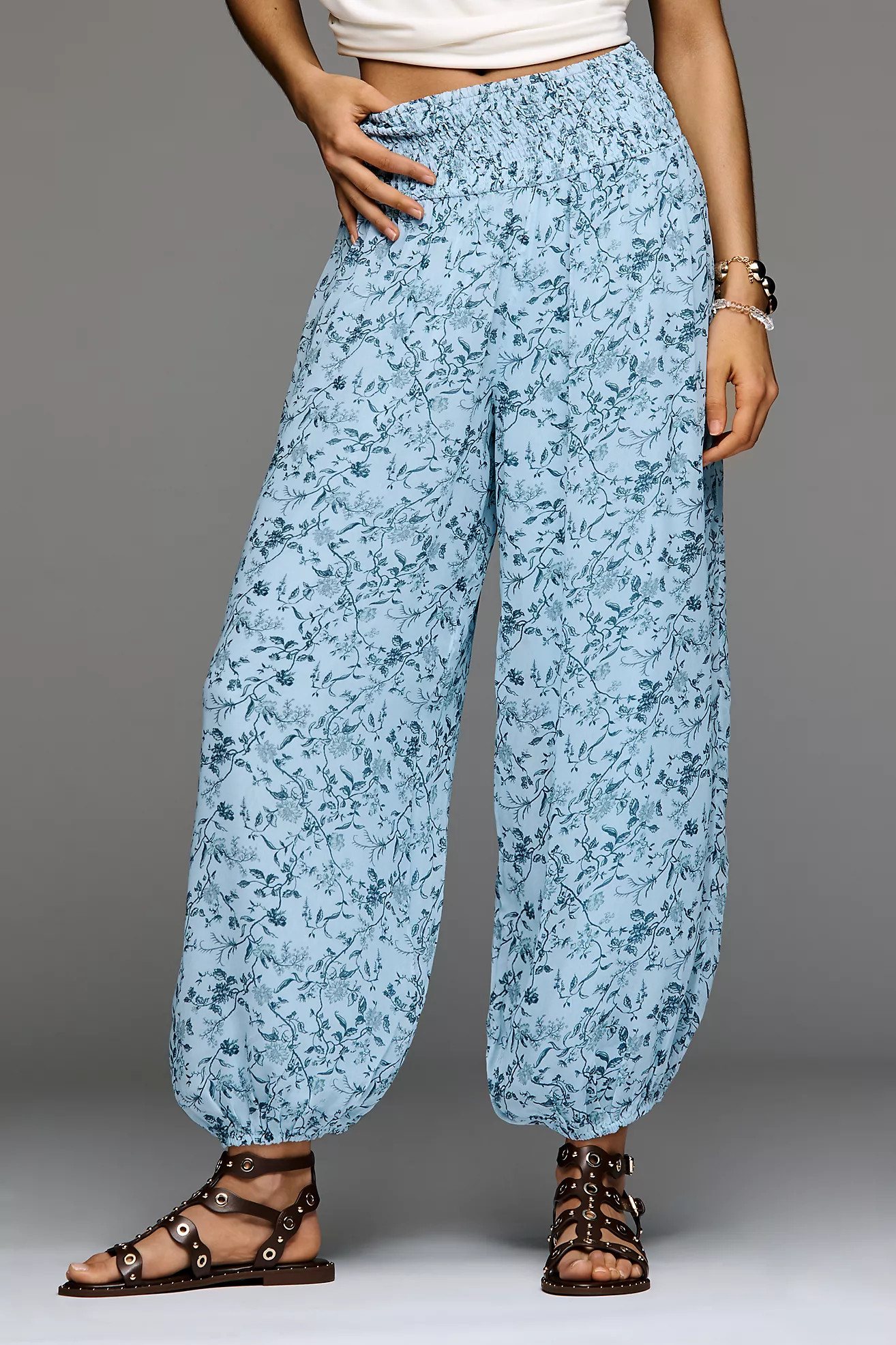 By Anthropologie Printed Balloon Pants | Anthropologie (US)