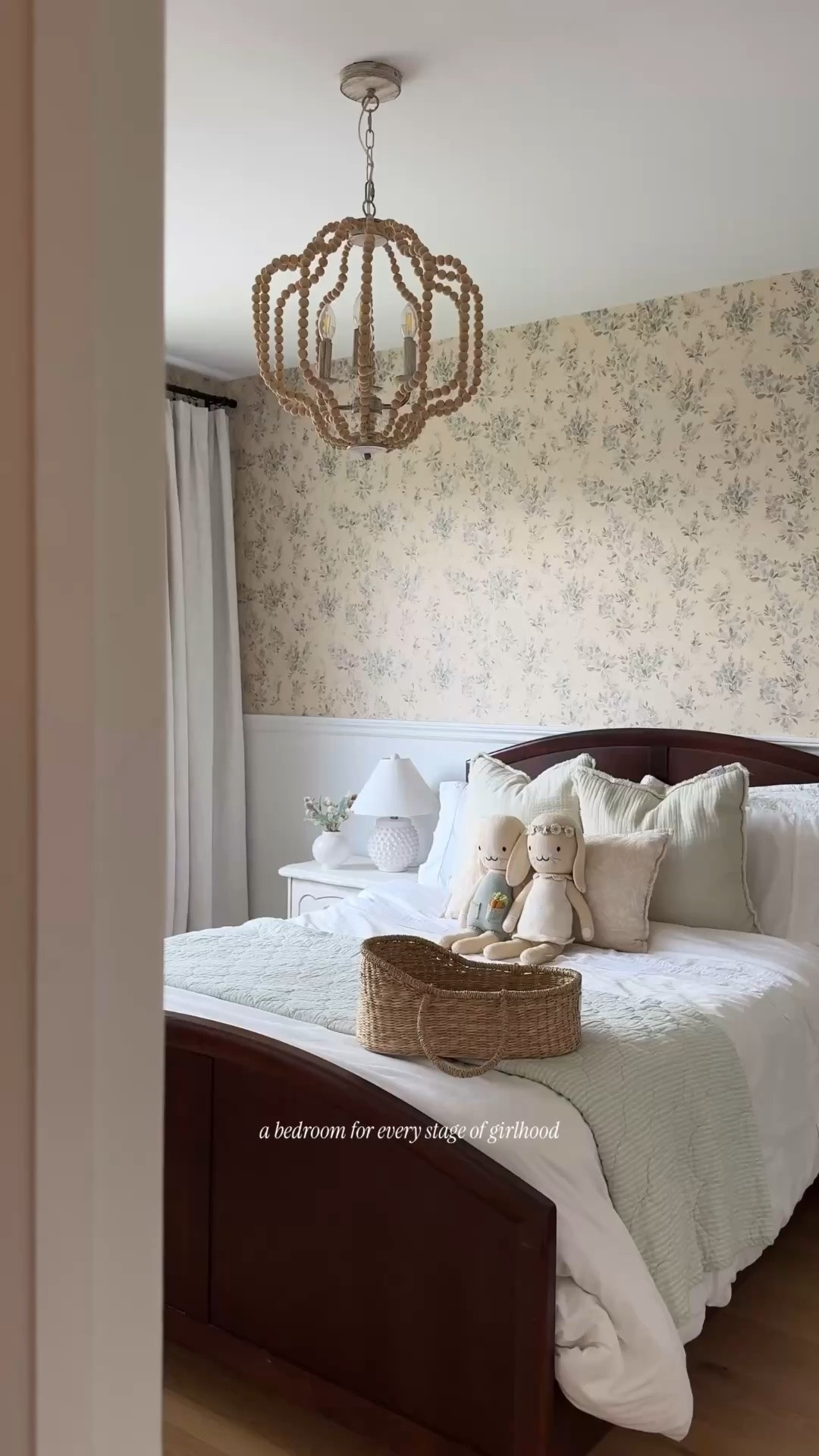 recently I had the privilege of helping a special little girl in my life design a bedroom that was meant to grow with her in this families forever home.. from toddlerhood into childhood and beyond, this space is meant to be styled for any stage 🤍 

we were working with existing furniture and had a vision to create a vintage inspired room that felt feminine and playful but neutral enough to stand the test of time.. making a wallpaper selection that will live in a space for years to come is not easy, but @sandbergwallpaper always makes that task a little easier with their wide selection of timeless options. 

proof that you can work with what you already have and make magic happen ✨ a curated room mixes old with new to create a curated space that feels intentional and unique.. my favourite rooms are the ones you can’t just copy & paste, but instead see and leave a little bit inspired 🤍

Shop similar pieces from @wayfaircanada to recreate this space #wayfaircahome #wayfaircapartner