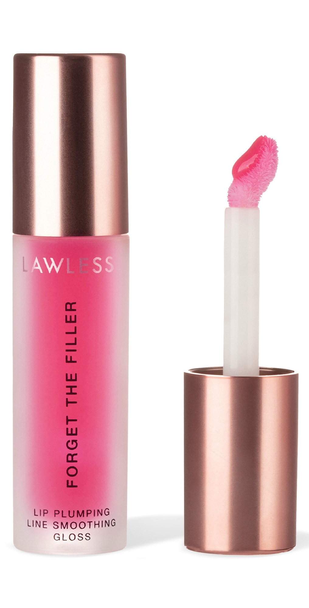 LAWLESS Forget The Filler Lip Plumper Line Gloss Juicy Watermelon 0.11 oz/ 3.25 mL | Shopbop