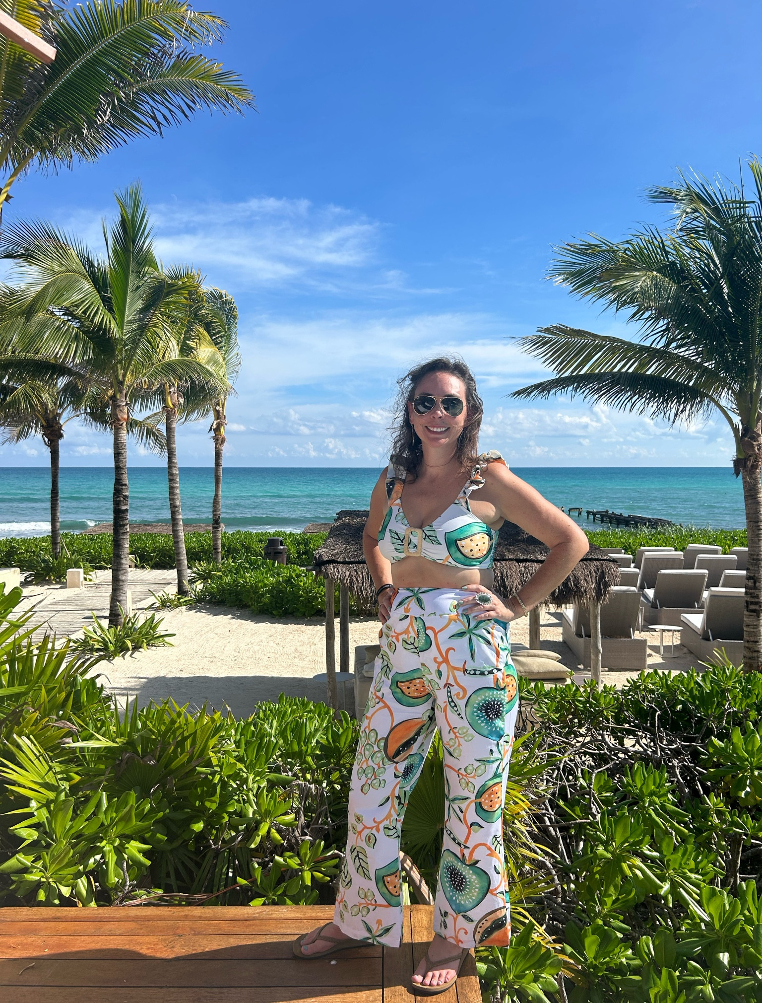 It’s a beautiful day at the Grand Luxxe Beach Club at Vidanta #RivieraMaya  

#LTKHoliday #LTKTravel #LTKSwim