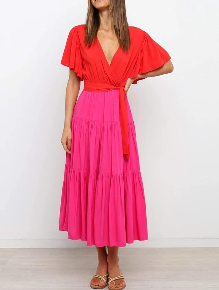 Redhotpink-shortsleeve | Amazon (US)