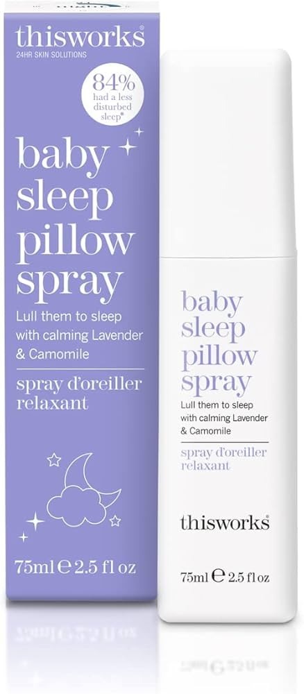 This Works Baby Sleep Pillow Spray, 75ml - Paediatrician Approved Baby Sleep Spray Infused with L... | Amazon (UK)