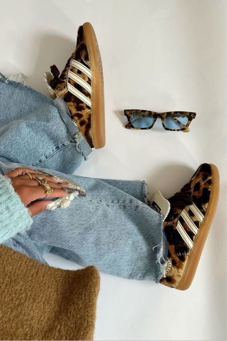 Leopard adidas trainers. Adidas x Wales Bonner edition. Samba panelled calf hair sneakers. Under £200. 



Affordable fashion.  Wardrobe staple. Timeless. Gift guide idea for her. Luxury, elegant, clean aesthetic, chic look, feminine fashion, trendy look, animal print, sport, casual.



#LTKeurope #LTKshoes #LTKuk