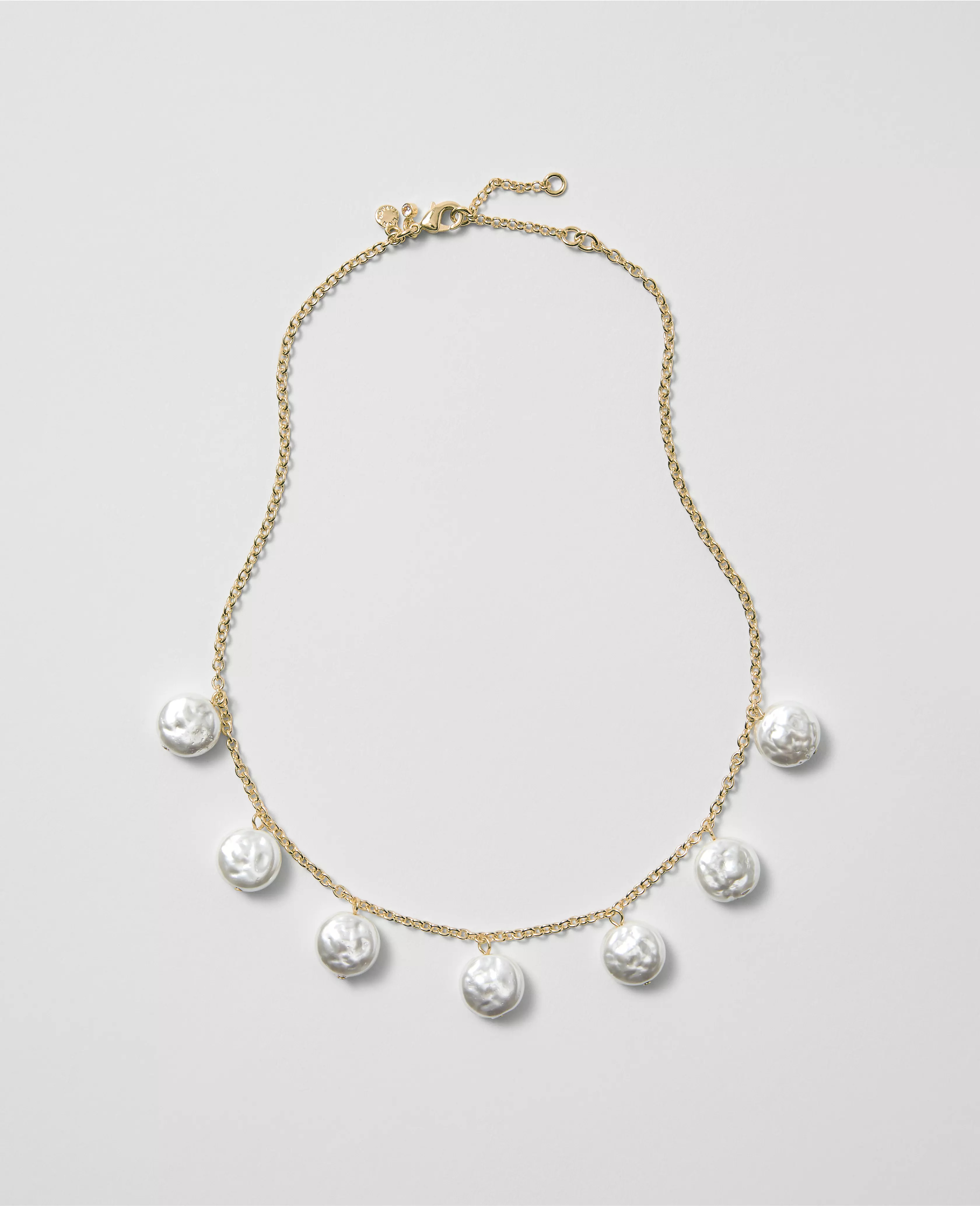 Pearlized Statement Necklace | Ann Taylor