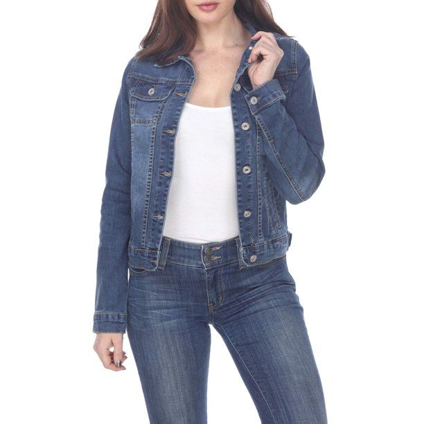 White Mark Women's Denim Jacket | Walmart (US)