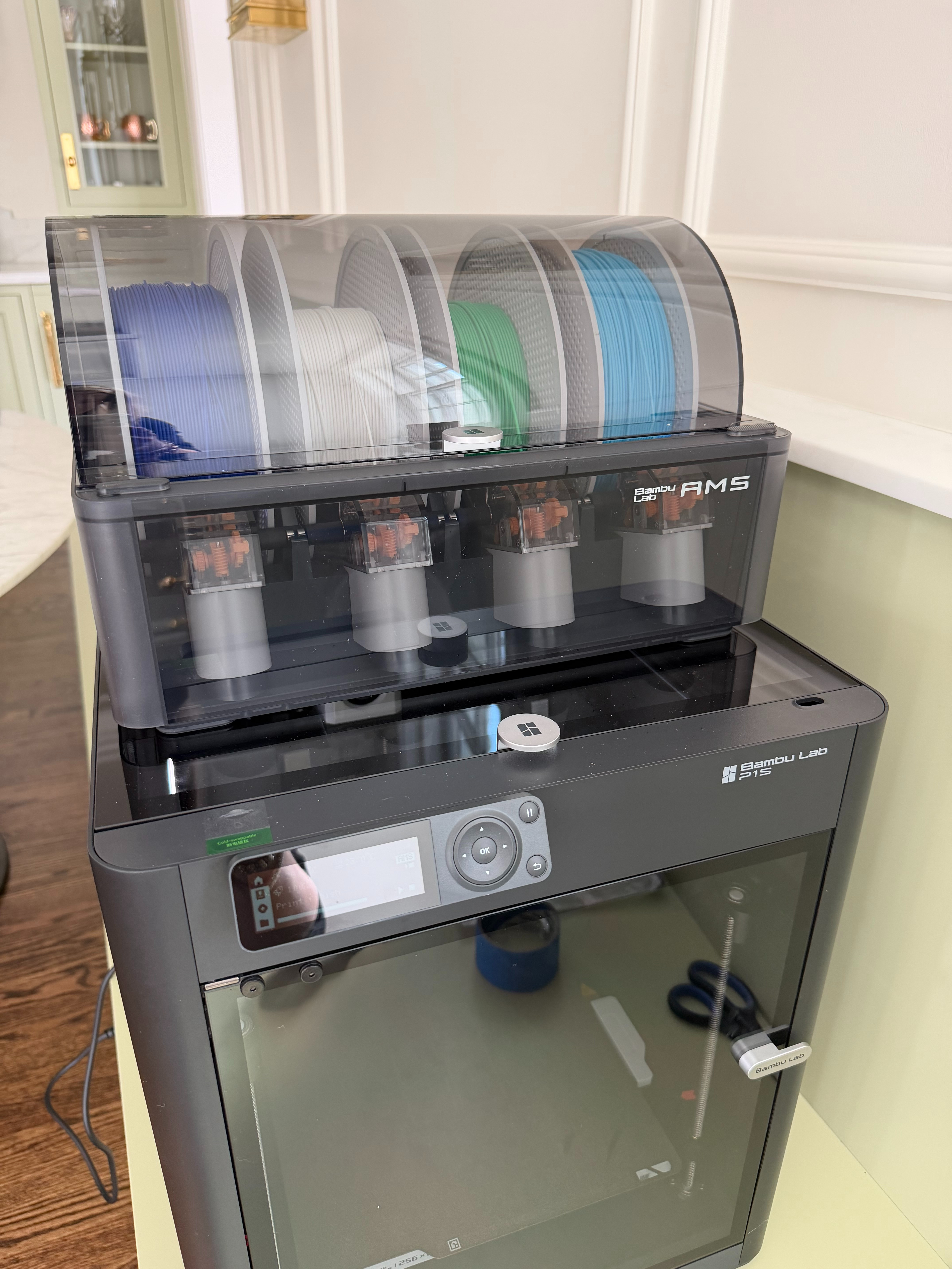our new 3D printer!  

 