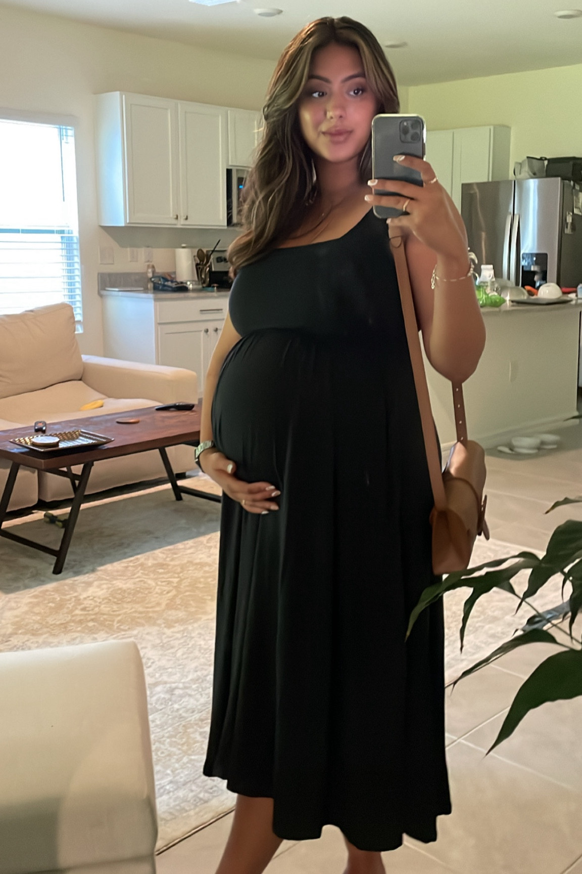 This dress is killer for the warmer climate and it works great both during and after pregnancy  

#LTKstyletip #LTKMostLoved #LTKmidsize