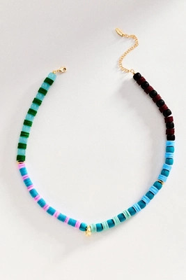 Colorblock Beaded Necklace | Anthropologie (US)
