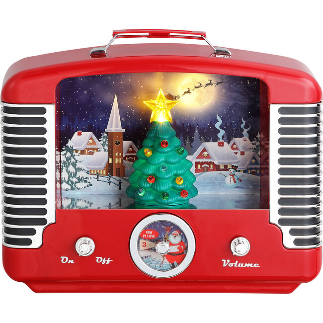 Lighted Holiday Radio | Maisonette