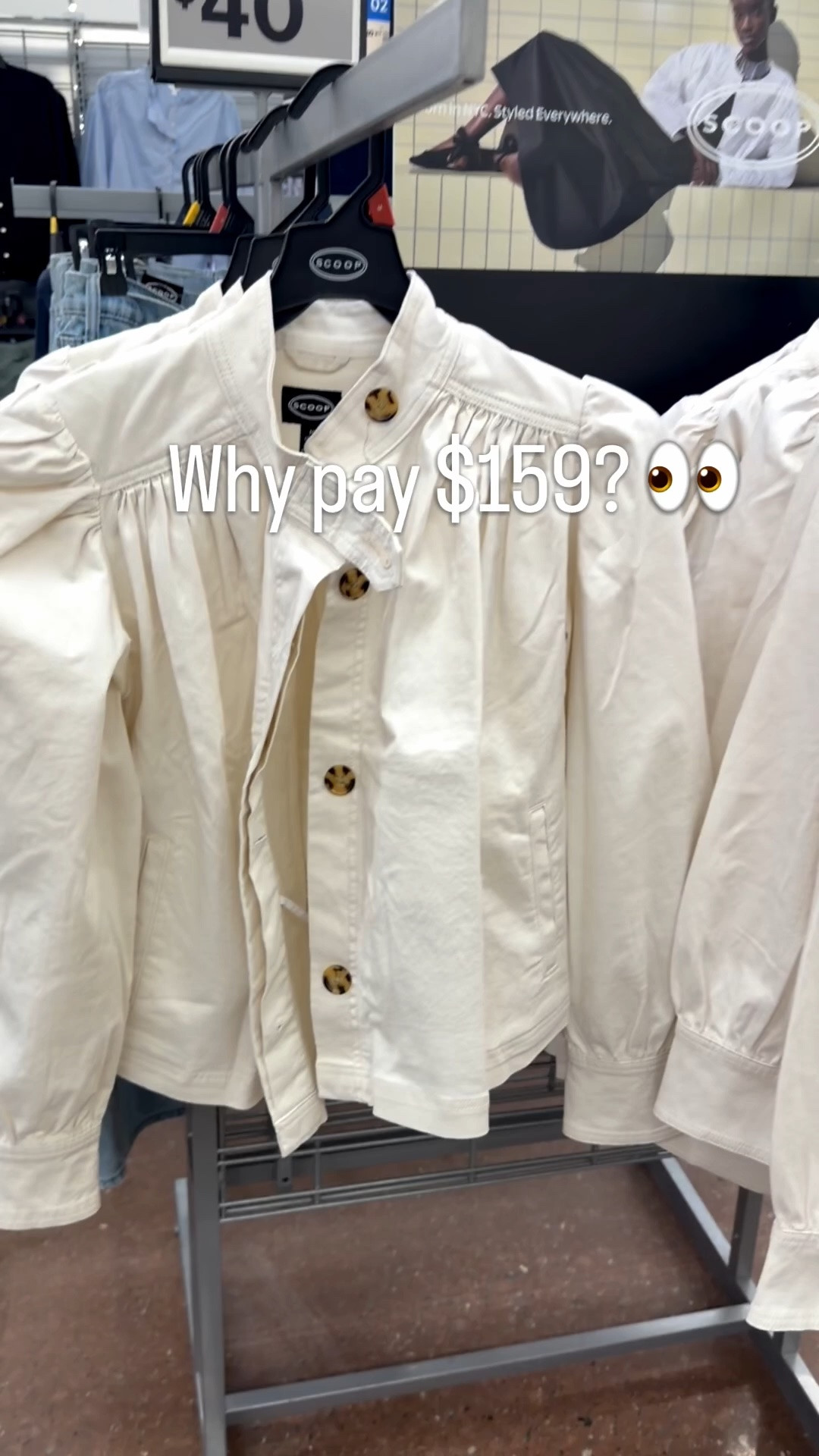 Found this gorgeous puff sleeve jacket at Walmart for $40 and immediately thought of the $159 Anthropologie version 🤍
And yes… it comes in denim too 👏🏽

#WalmartFashion #AnthropologieDupe #WalmartFinds #AffordableFashion #DenimJacket

#LTKgrwm #LTKOver40 #LTKootd