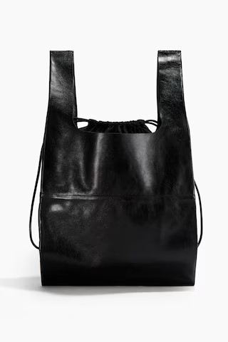 Leather tote bag | H&M (UK, MY, IN, SG, PH, TW, HK)
