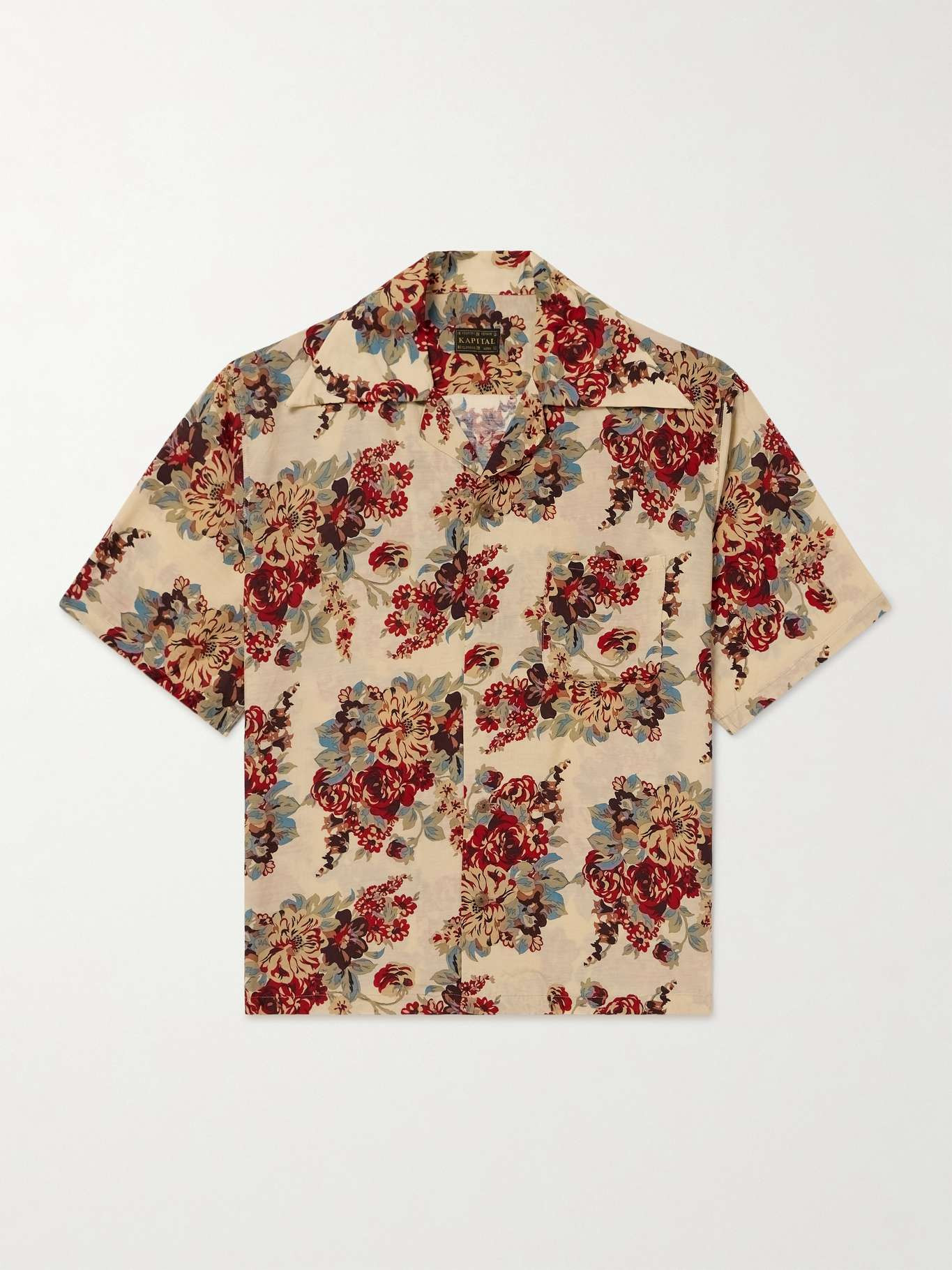 Camp-Collar Floral-Print Woven Shirt | Mr Porter (UK)