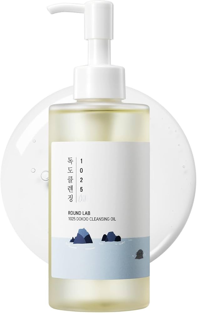 ROUND LAB 1025 Dokdo Cleansing Oil 6.76 Fl Oz, Lightweight Oil Cleanser for Face, Makeup Remover ... | Amazon (US)