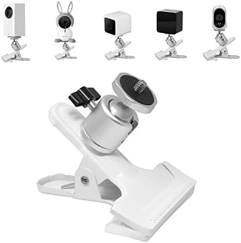 FastSnail Desk Clip Clamp Mount Holder Compatible with Wyze Cam Pan, Wyze Cam V3, Arlo, Arlo pro,... | Amazon (US)