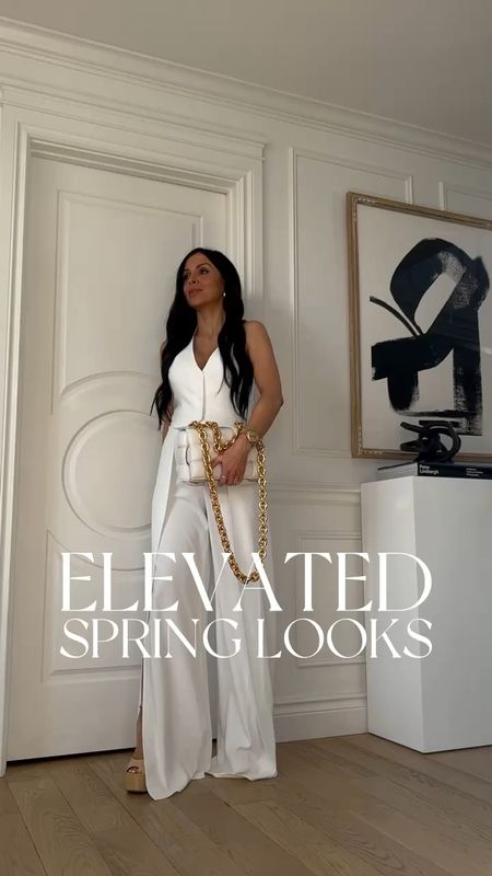 Elevated new arrivals for spring from Bloomingdales
Alice & Olivia white jumpsuit wearing a US 2
Alice & Olivia blue and white floral maxi dress wearing an XS
Alice & Olivia blue and white floral blouse wearing an XS
White linen pants wearing a US 0


#LTKshoecrush #LTKstyletip #LTKtravel