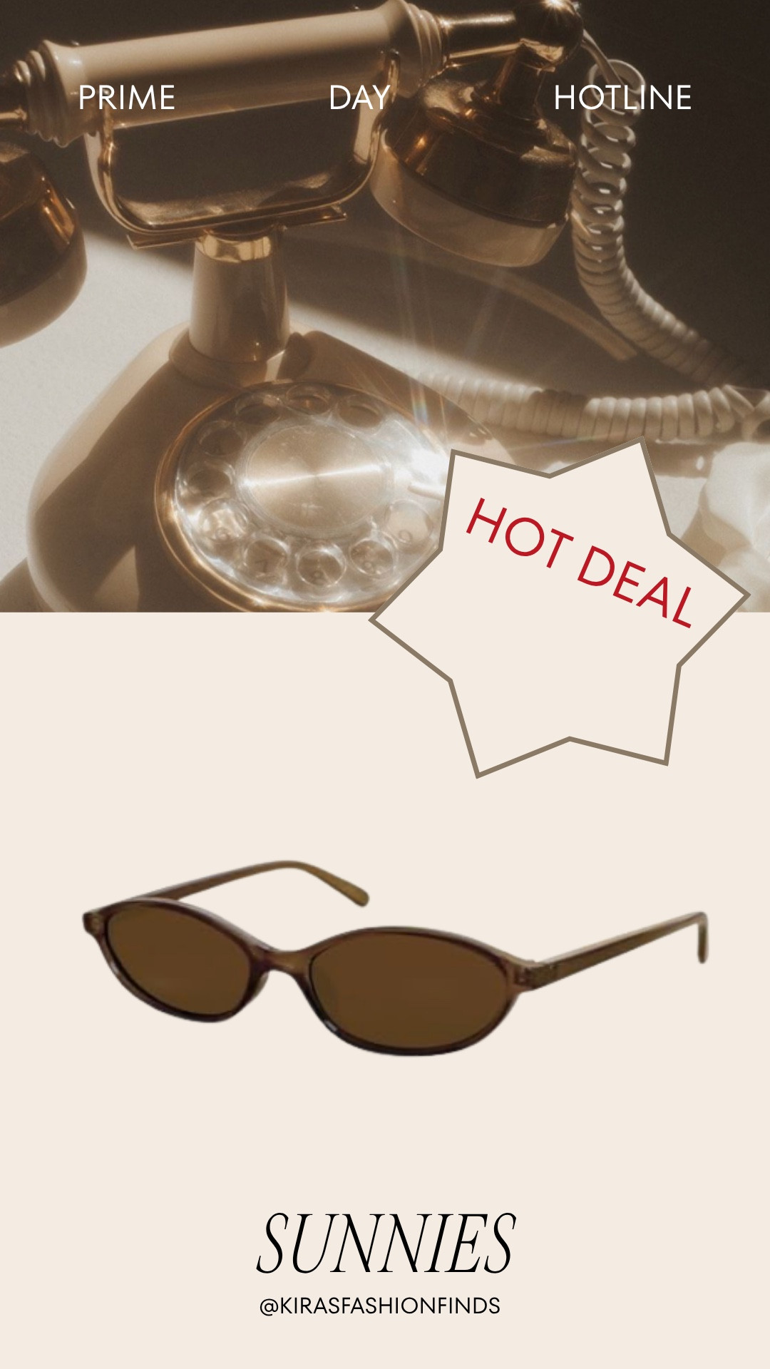 ☎️ PRIME DAY HOTLINE ☎️

Today's hot deal is too good to miss 🔥✨

Scroll shop before the price changes! 

 #LTKSaleAlert