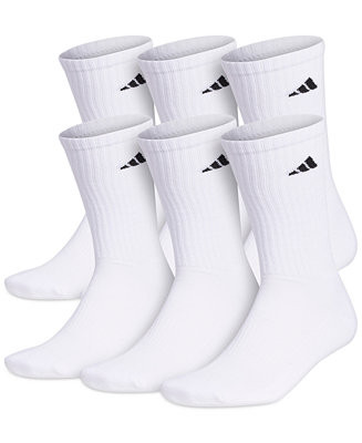Men's Cushioned Athletic 6-Pack Crew Socks | Macys (US)