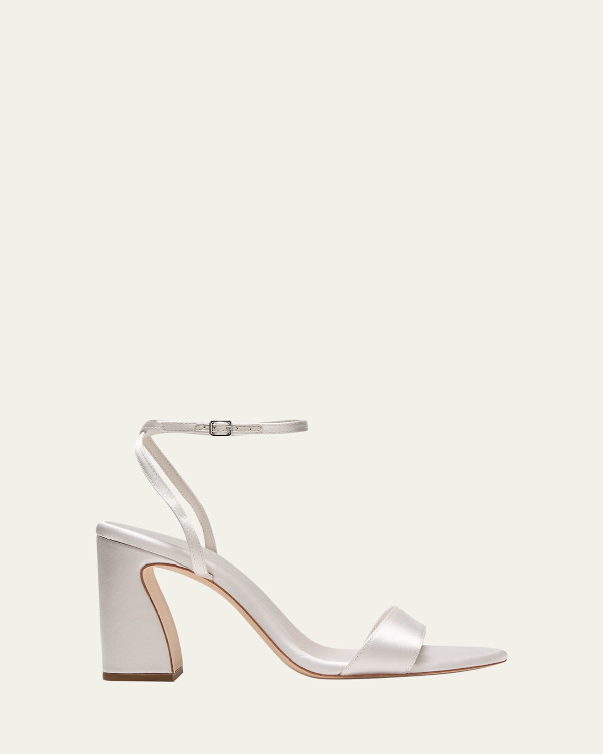 Malia Satin Ankle-Strap Sandals | Bergdorf Goodman