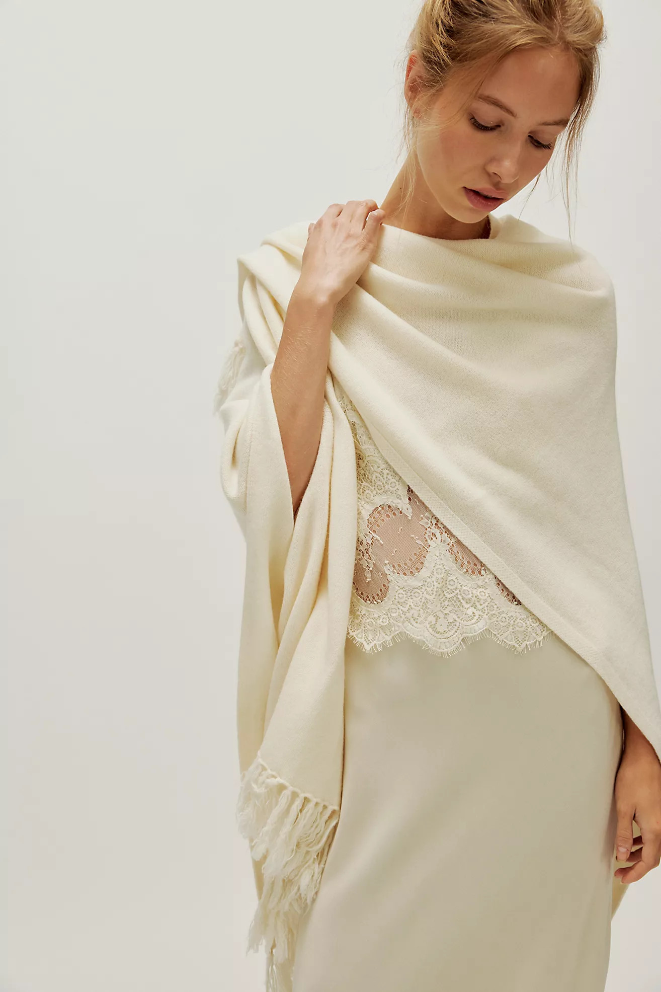 Chan Luu Fringe Shawl | Free People (Global - UK&FR Excluded)