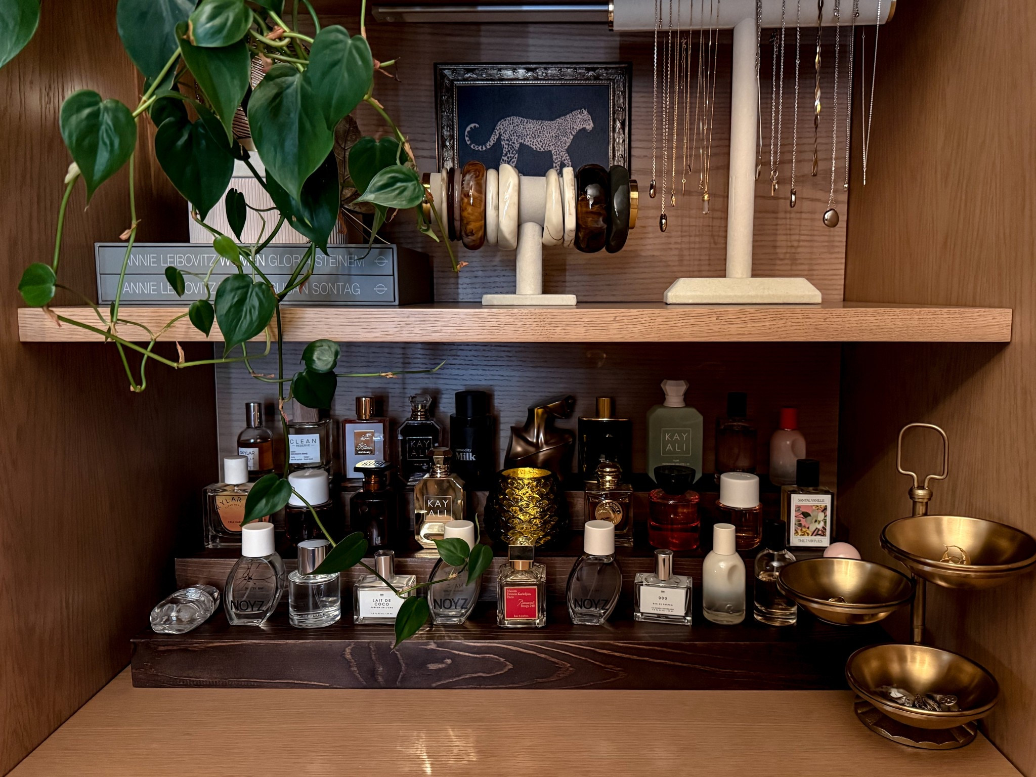 My little vanity shelf makes me so happy! Makes me feel so organized and put together! 

#LTKHome