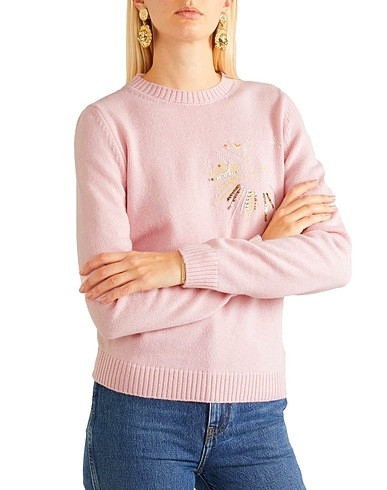 LE LION  | Pink Women‘s Sweater  | YOOX | YOOX (US)