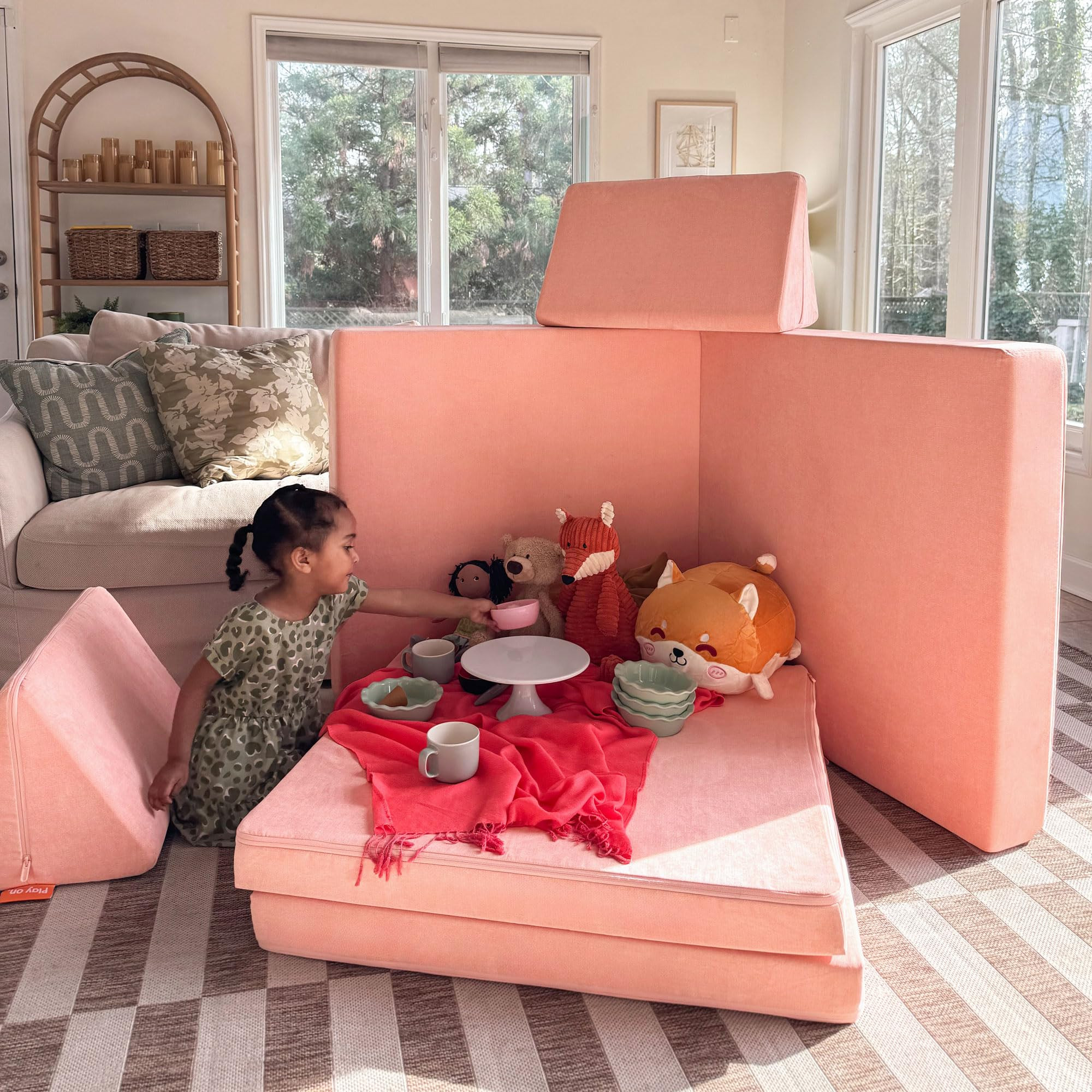 Nugget - The Original Play Couch for Kids - Modular Foam Children's Sofa for Playroom, Imaginatio... | Amazon (US)