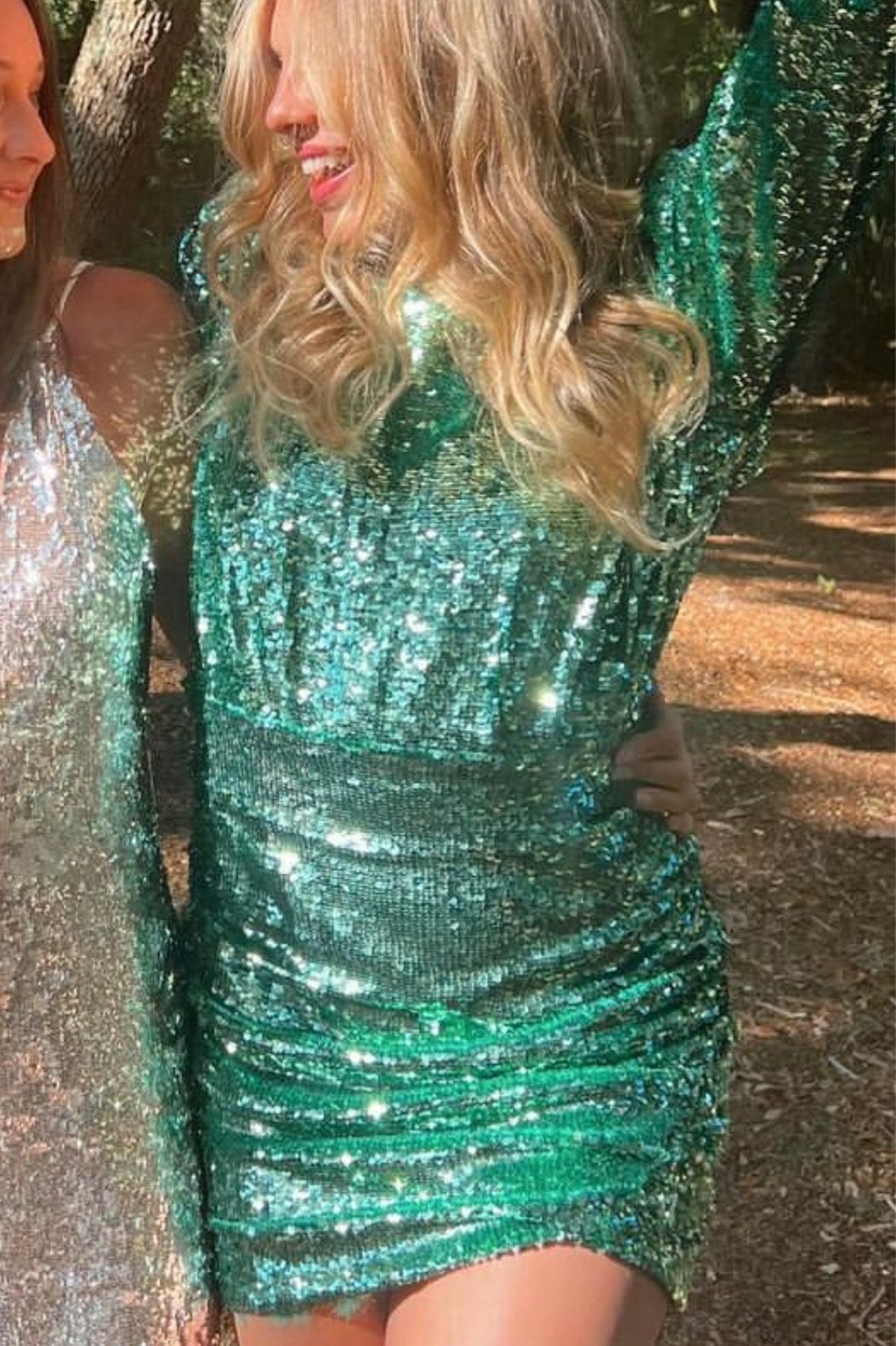 disco ball dress — for love & lemons size small. perfect for wedding + New Year’s Eve + holiday events. 

#LTKwedding